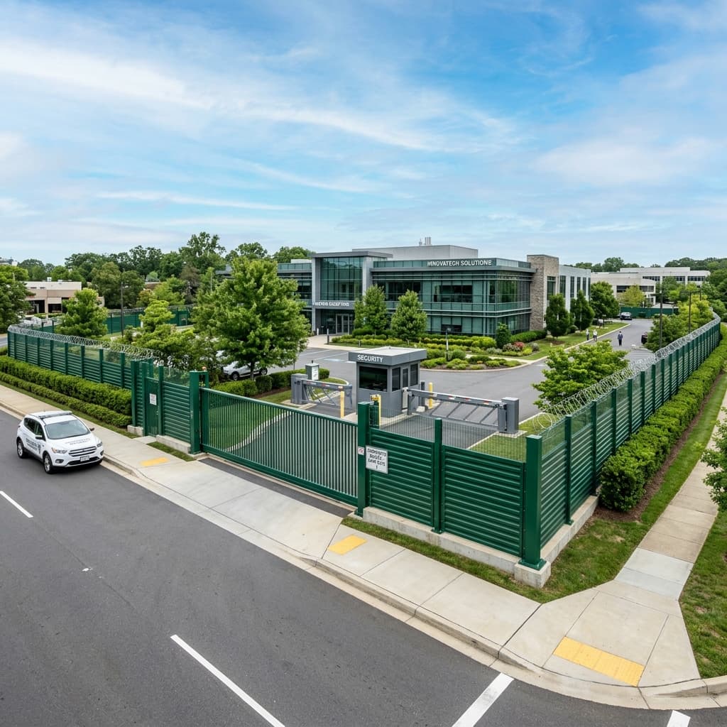 Endüstriyel Çevre Güvenlik Sistemleri ve Panel Çit Uygulamaları