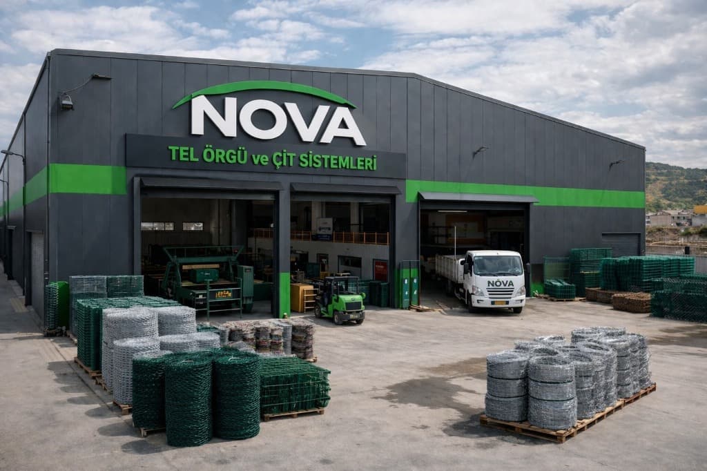 Nova Tel Örgü ve Çit Sistemleri Fabrika ve Üretim Tesisi